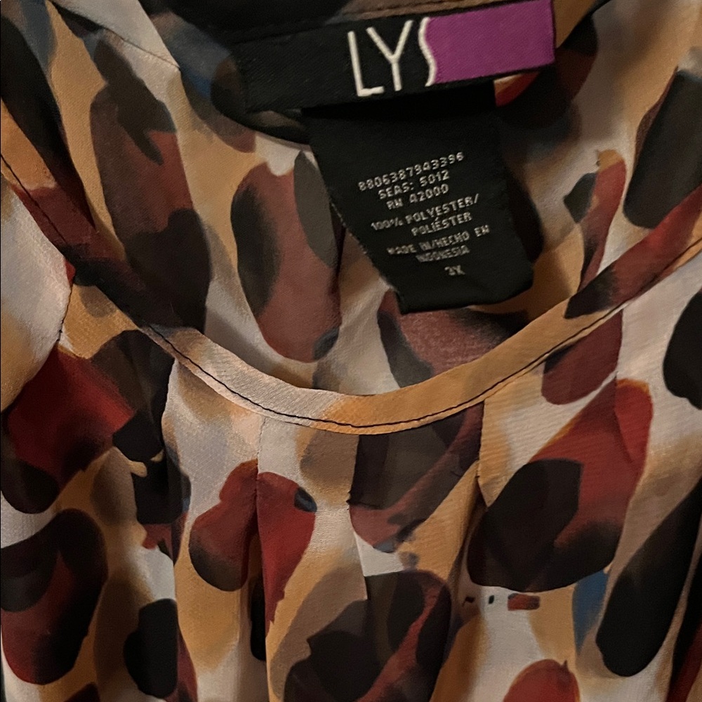 LYS Women's Multicolor Blouse